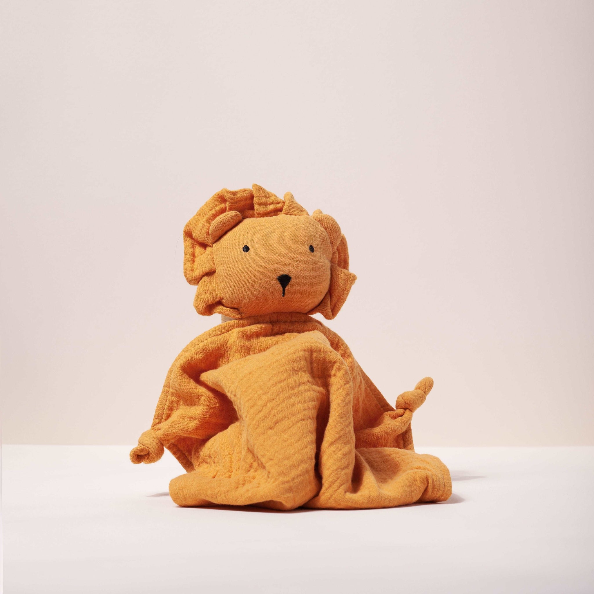 Baby Comforter - Mustard Lion