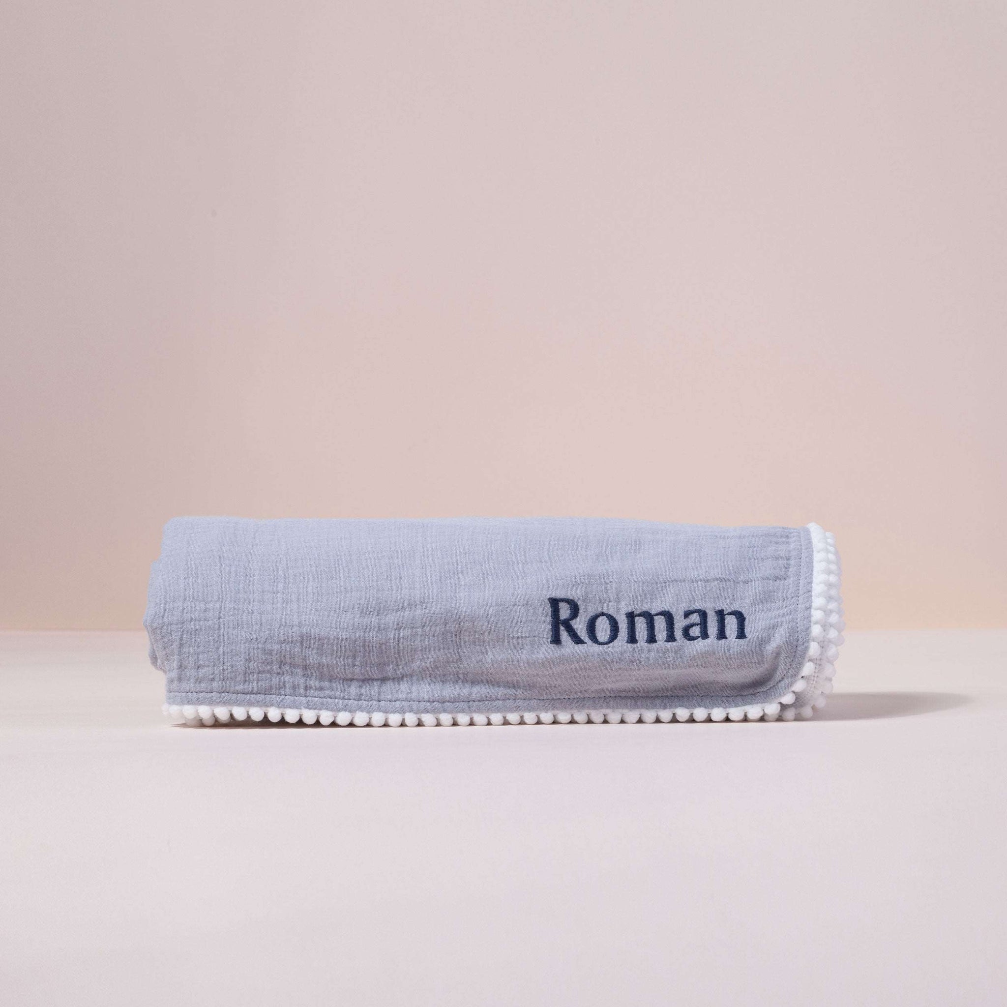 Baby Muslin Wrap – Blue