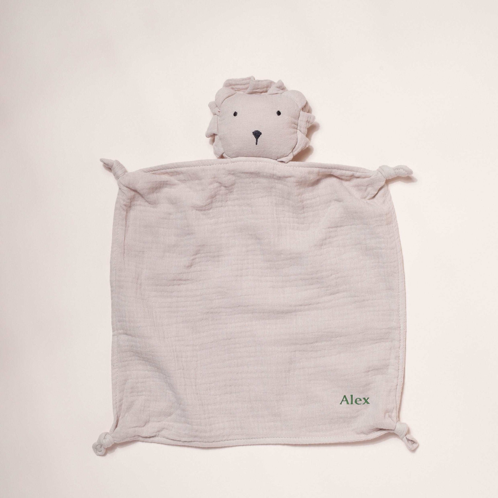 Baby Comforter - Oatmeal Lion